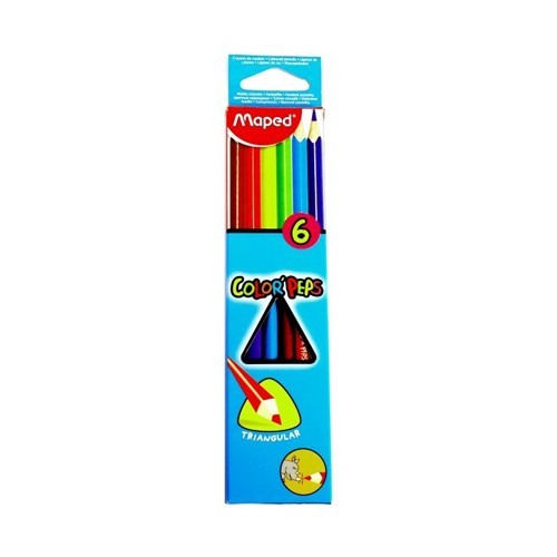 Карандаши цвет. Maped (6цв., Color`Peps)