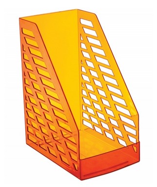 Лоток вертикальный STAMM XXL тонированный оранжевый ORANGE