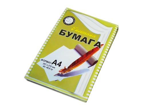 Бумага газетная А4