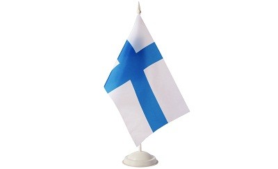 Флаг Финляндии настольный б/подст.