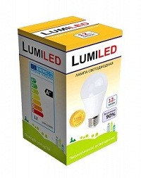 Лампа светодиодная А60 12Вт "LumiLed"