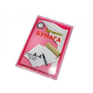 Бумага офсетная ф-т А-4,70гр.