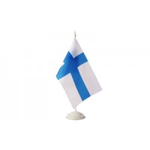 Флаг Финляндии настольный б/подст.