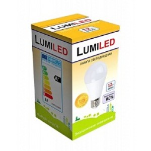 Лампа светодиодная А60 12Вт "LumiLed"
